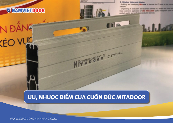 Có nên chọn mua cửa cuốn Đức mitadoor không