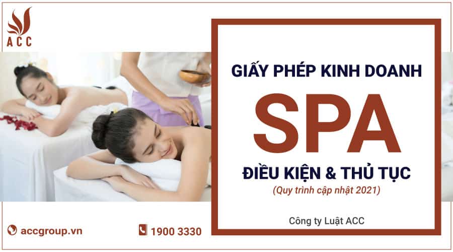 Đăng ký kết giấy phép sale spa cần những gì