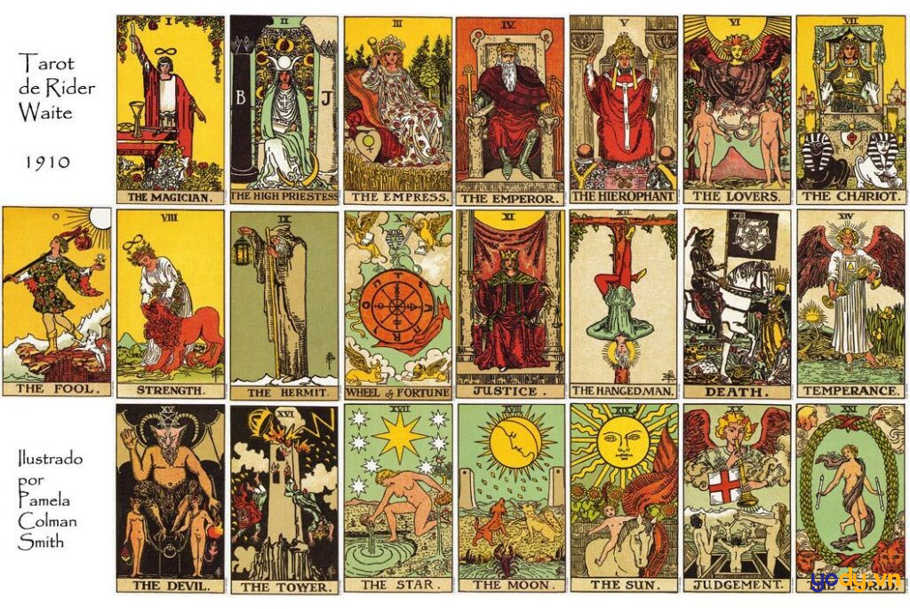 Giải mã ý nghĩa sâu sắc bài tarot  lá ẩn thiết yếu  lá ẩn phụ