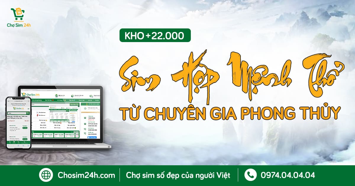 Sim phù hợp mệnh thổ