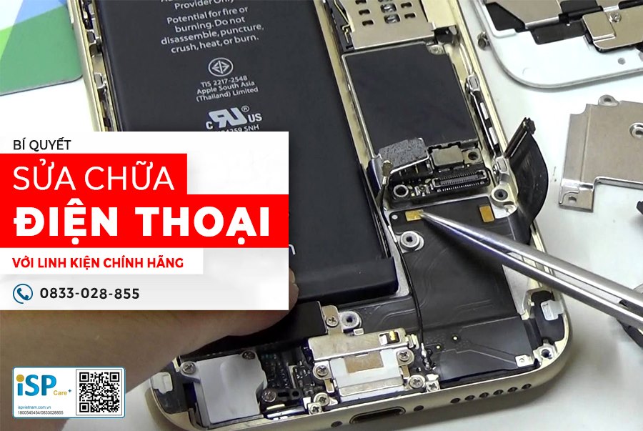 Sửa chữa linh kiện điện thoại, cần lưu ý những gì?