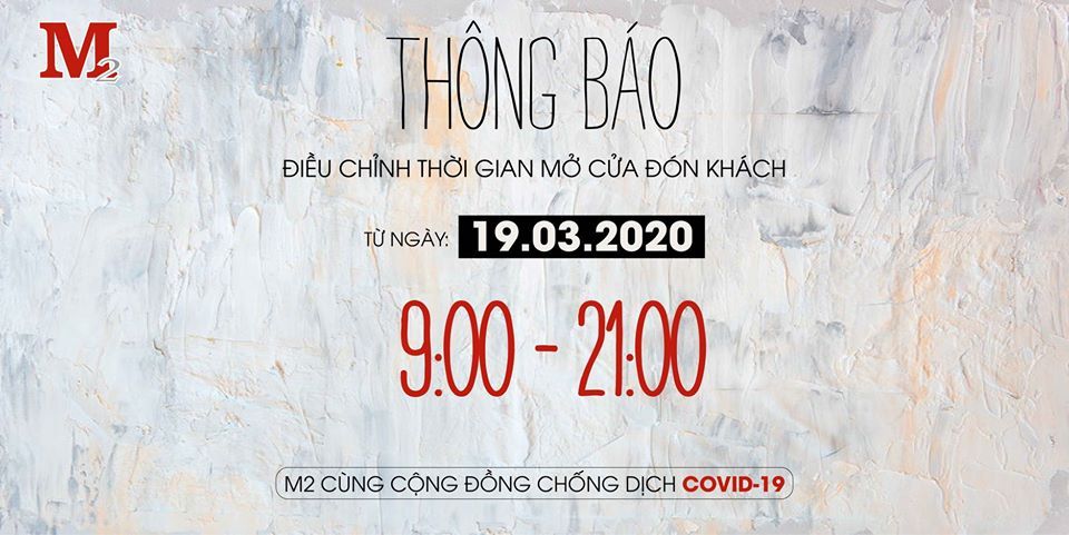 ThÔng bÁo m Áp dỤng giỜ mỞ cỬa ĐÓn khÁch mỚi